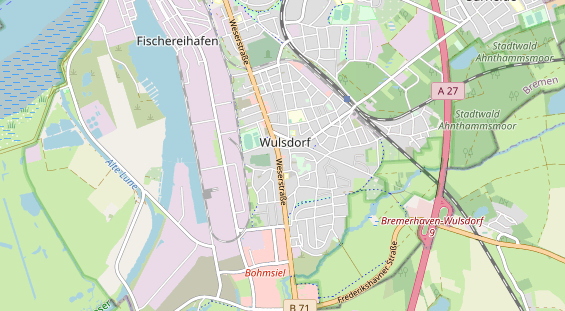 KFZ Werkstatt auf Karte