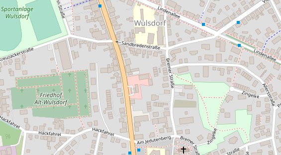 KFZ Werkstatt auf Satellitenbild