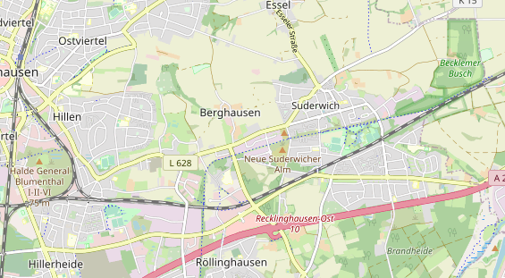 KFZ Werkstatt auf Karte