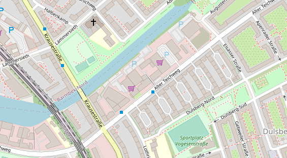 KFZ Werkstatt auf Satellitenbild
