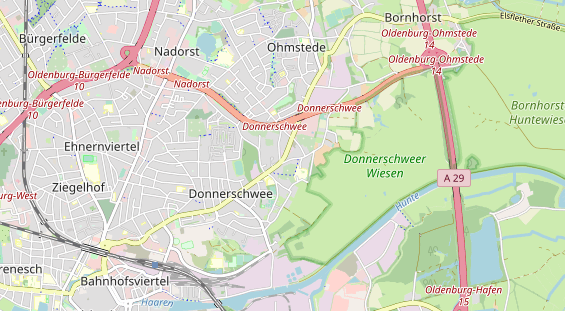 KFZ Werkstatt auf Karte