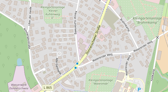 KFZ Werkstatt auf Karte