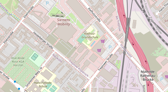 KFZ Werkstatt auf Satellitenbild