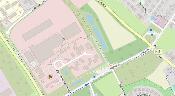 KFZ Werkstatt auf Satellitenbild