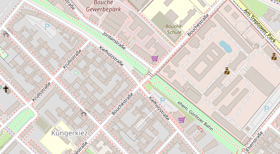 KFZ Werkstatt auf Satellitenbild