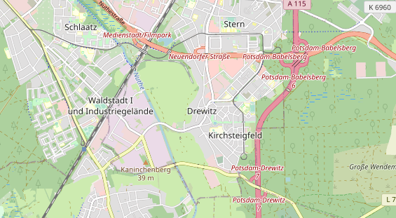 KFZ Werkstatt auf Karte