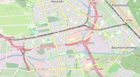 KFZ Werkstatt auf Karte