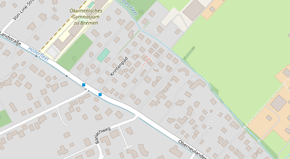 KFZ Werkstatt auf Satellitenbild