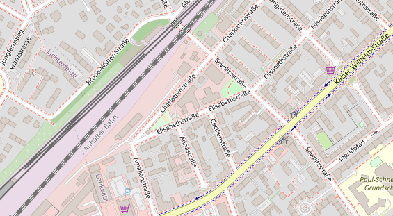 KFZ Werkstatt auf Satellitenbild