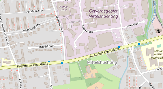 KFZ Werkstatt auf Satellitenbild