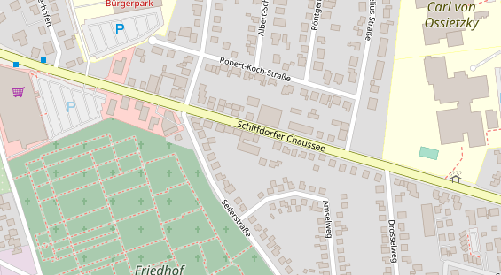 KFZ Werkstatt auf Satellitenbild