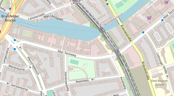 KFZ Werkstatt auf Karte