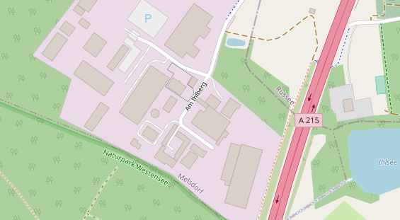 KFZ Werkstatt auf Satellitenbild