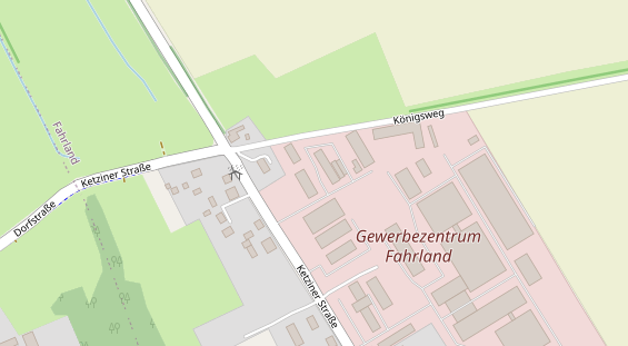 KFZ Werkstatt auf Satellitenbild