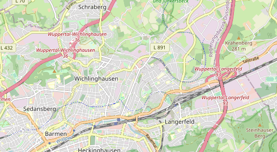 KFZ Werkstatt auf Karte
