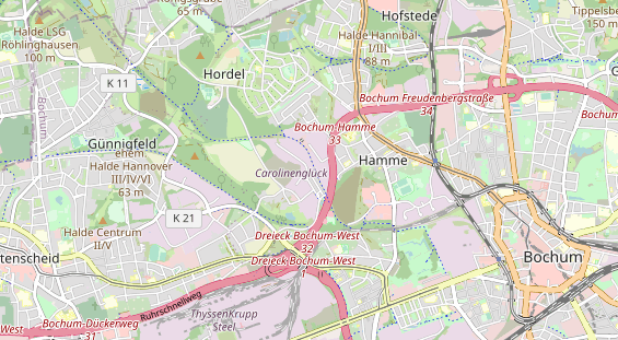 KFZ Werkstatt auf Karte