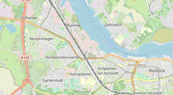 KFZ Werkstatt auf Karte