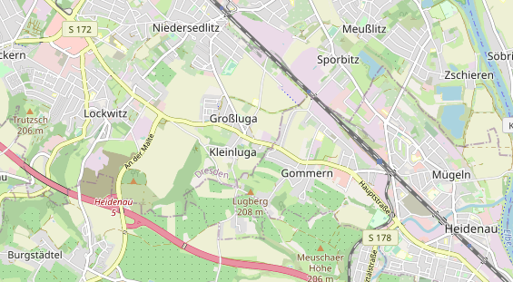 KFZ Werkstatt auf Karte
