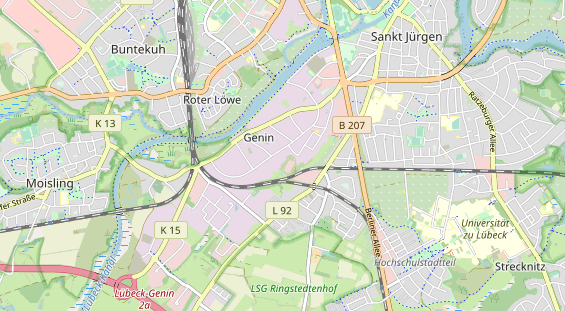 KFZ Werkstatt auf Karte