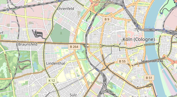 KFZ Werkstatt auf Karte