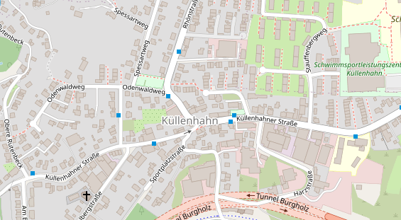 KFZ Werkstatt auf Satellitenbild