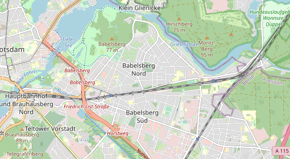 KFZ Werkstatt auf Karte