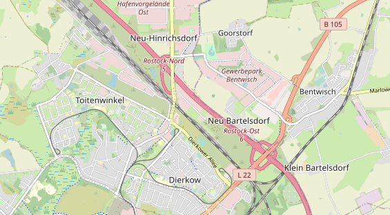 KFZ Werkstatt auf Karte