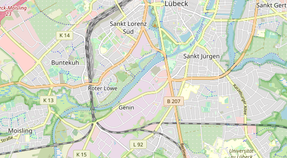 KFZ Werkstatt auf Karte