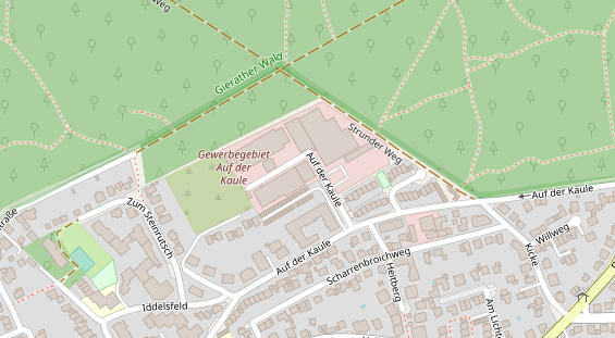 KFZ Werkstatt auf Satellitenbild