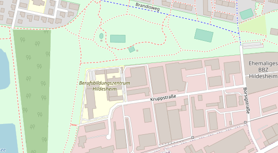 KFZ Werkstatt auf Satellitenbild