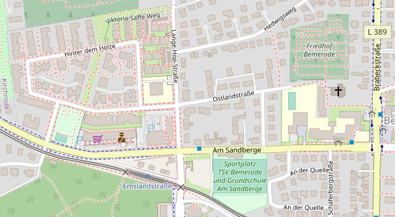 KFZ Werkstatt auf Satellitenbild