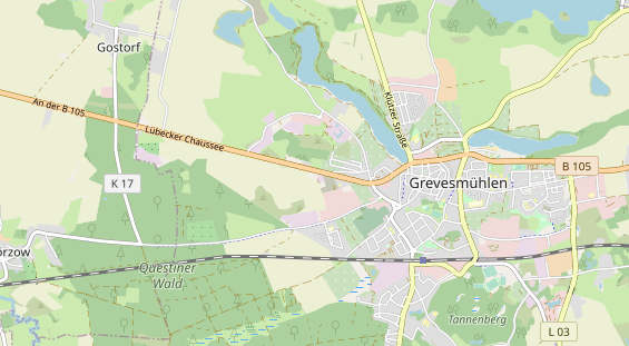 KFZ Werkstatt auf Karte