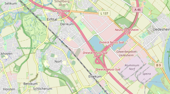 KFZ Werkstatt auf Karte