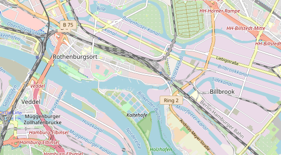 KFZ Werkstatt auf Karte