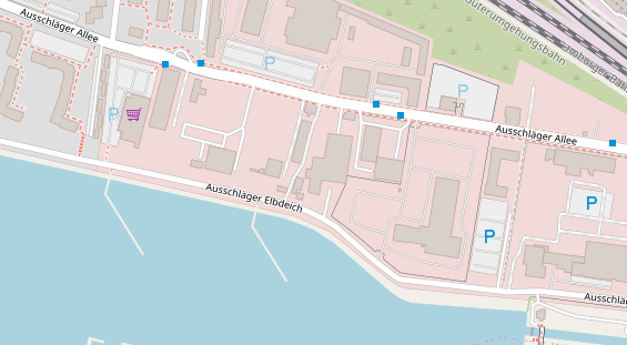 KFZ Werkstatt auf Satellitenbild