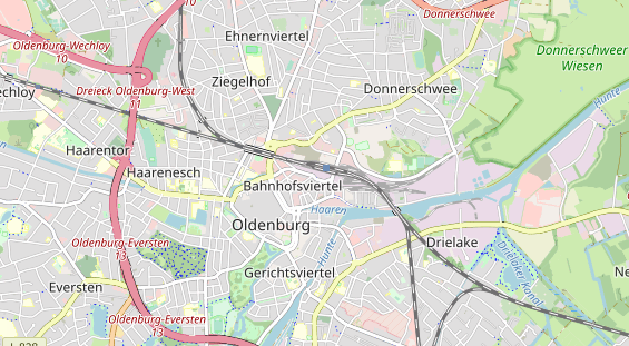 KFZ Werkstatt auf Karte