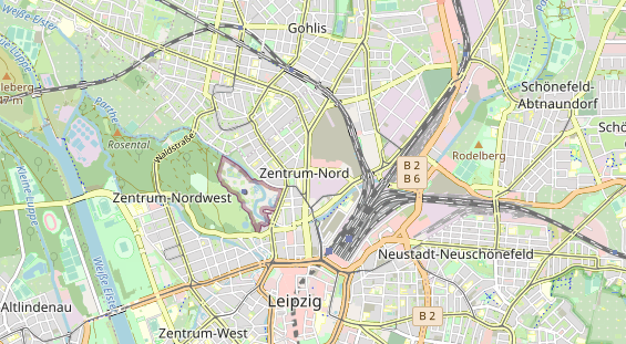 KFZ Werkstatt auf Karte