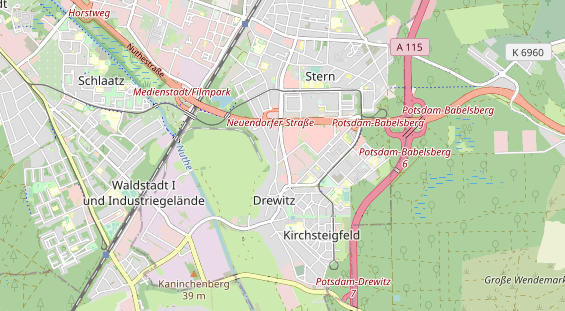 KFZ Werkstatt auf Karte