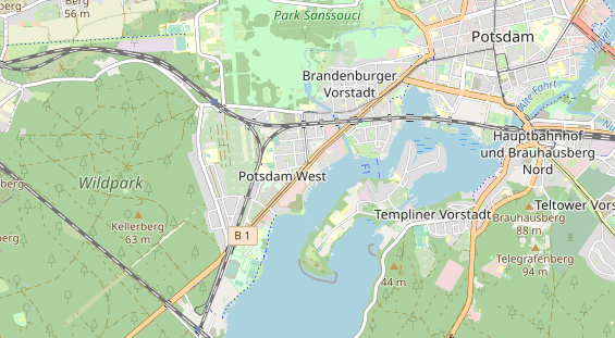 KFZ Werkstatt auf Karte