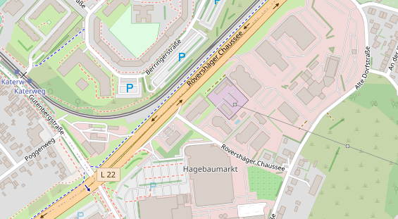 KFZ Werkstatt auf Satellitenbild