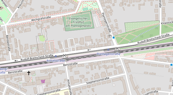KFZ Werkstatt auf Satellitenbild