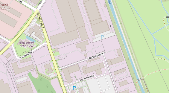 KFZ Werkstatt auf Satellitenbild