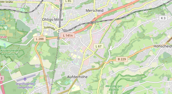 KFZ Werkstatt auf Karte