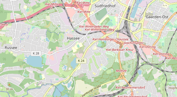 KFZ Werkstatt auf Karte