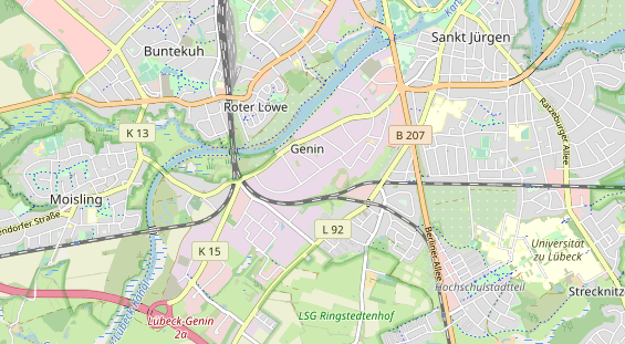 KFZ Werkstatt auf Karte