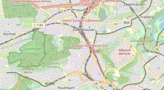 KFZ Werkstatt auf Karte