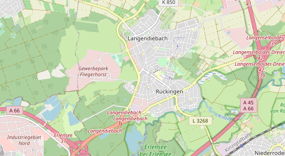KFZ Werkstatt auf Karte