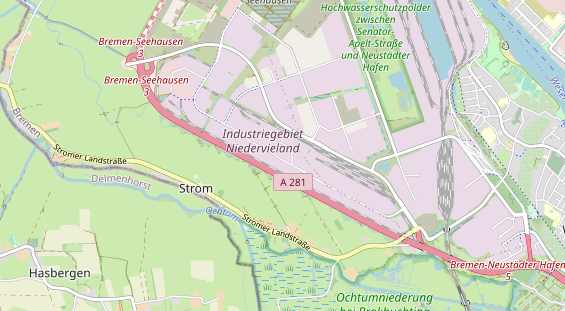 KFZ Werkstatt auf Karte