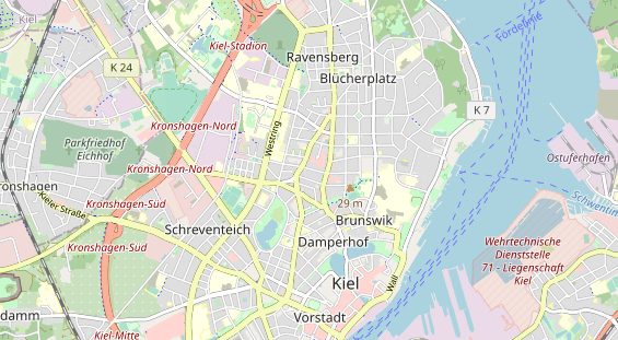 KFZ Werkstatt auf Karte