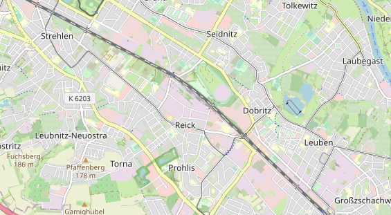 KFZ Werkstatt auf Karte